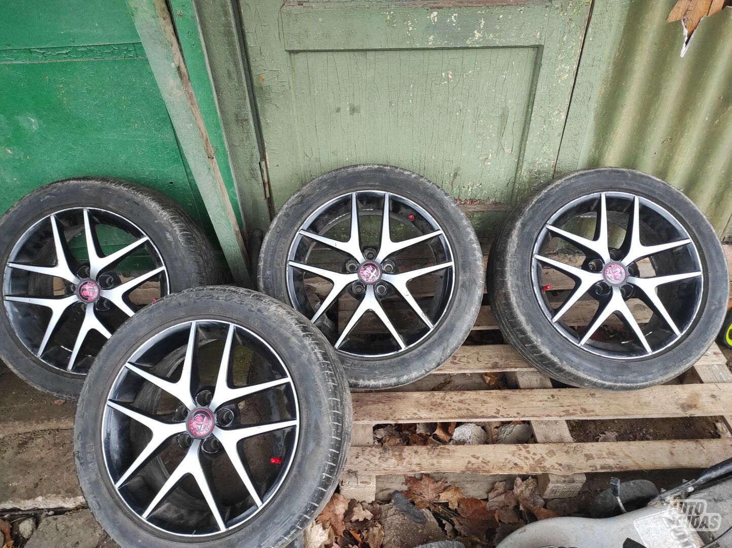 Light alloy R17 rims