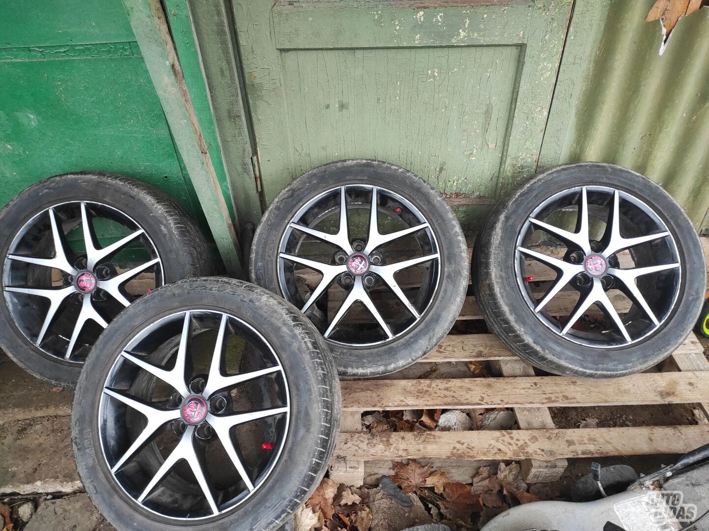 9-3 light alloy R17 rims