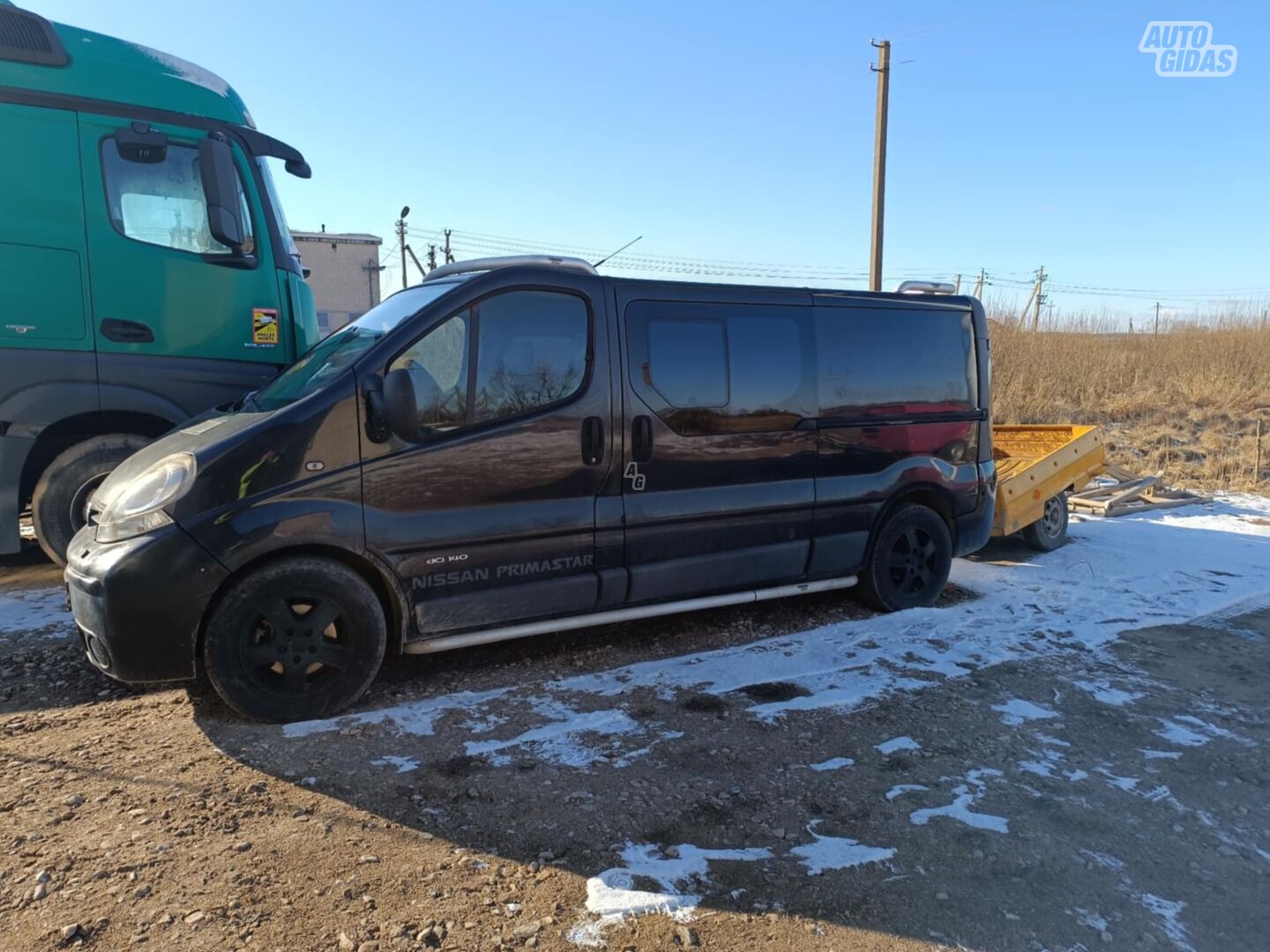 Nissan Primastar 2004 г Грузовой микроавтобус