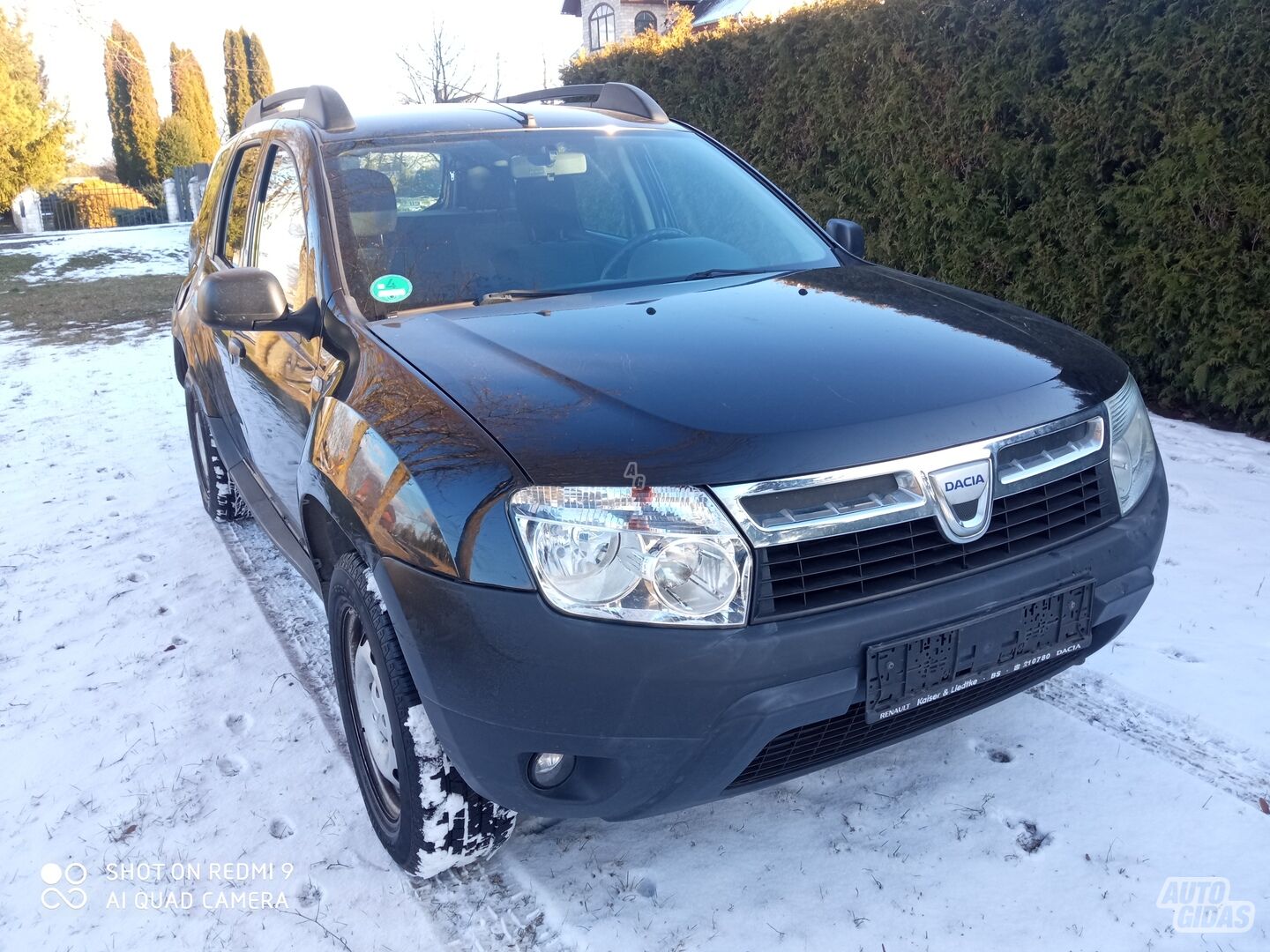 Dacia Duster 2010 m Visureigis / Krosoveris