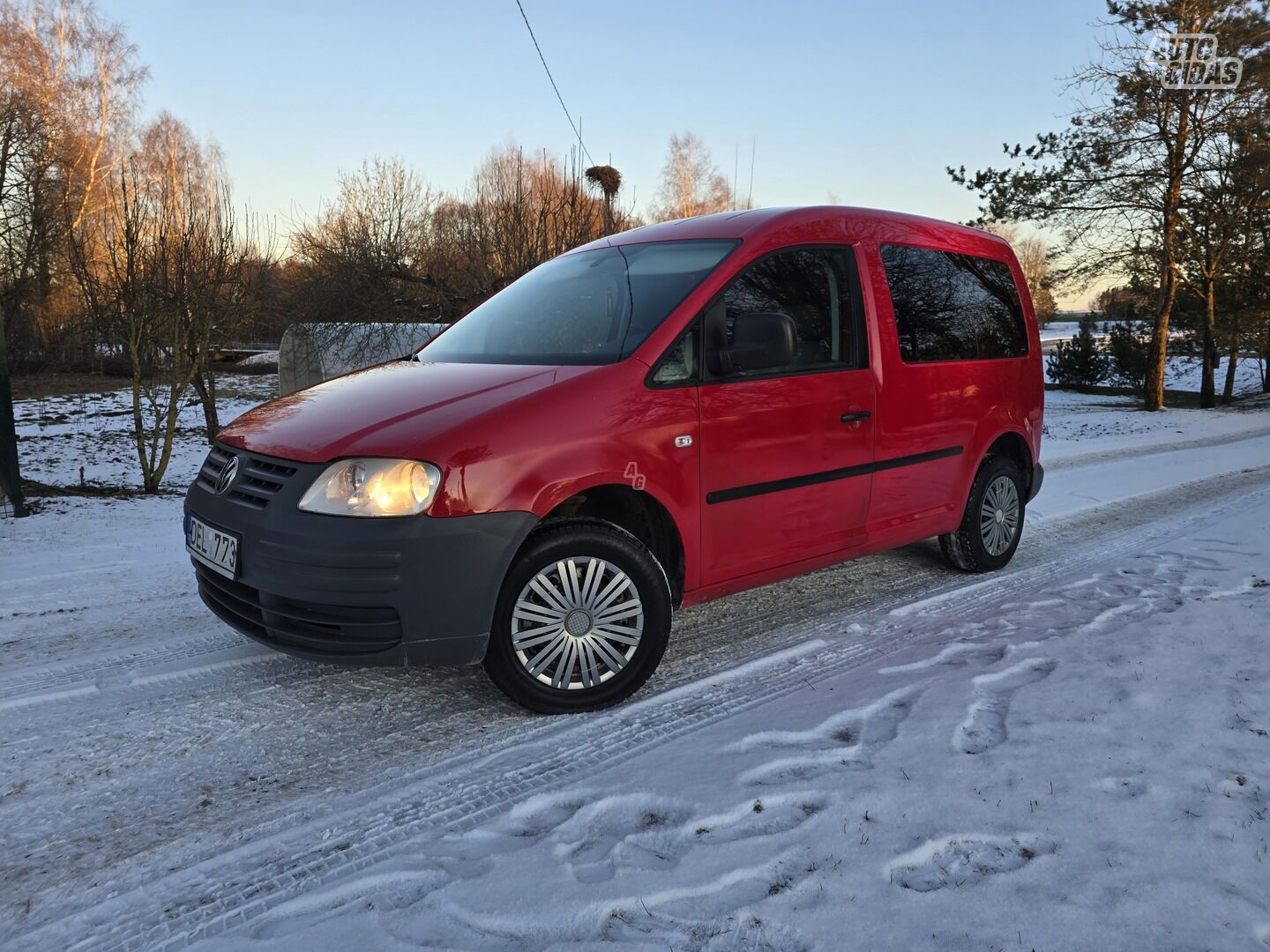 Volkswagen Caddy 2007 m Keleivinis mikroautobusas