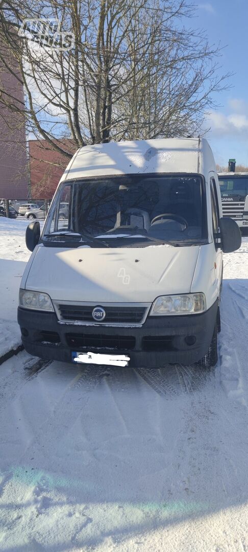 Fiat Ducato 2006 г Грузовой микроавтобус