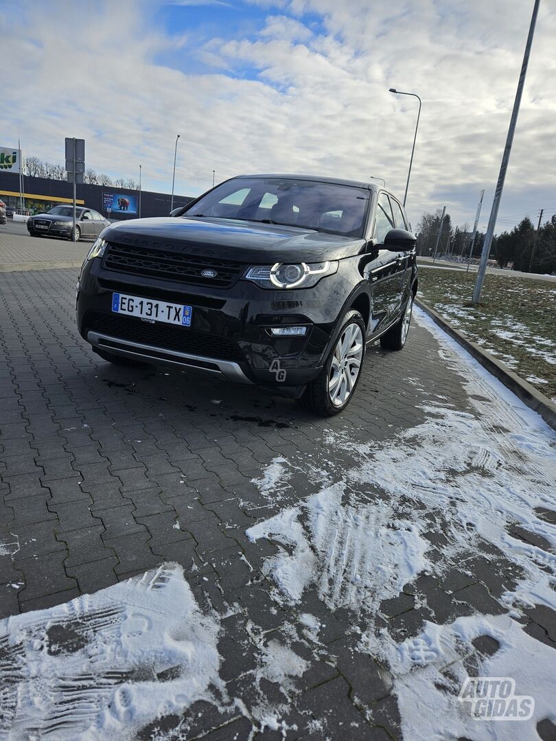 Land Rover Discovery Sport 2016 m Visureigis / Krosoveris