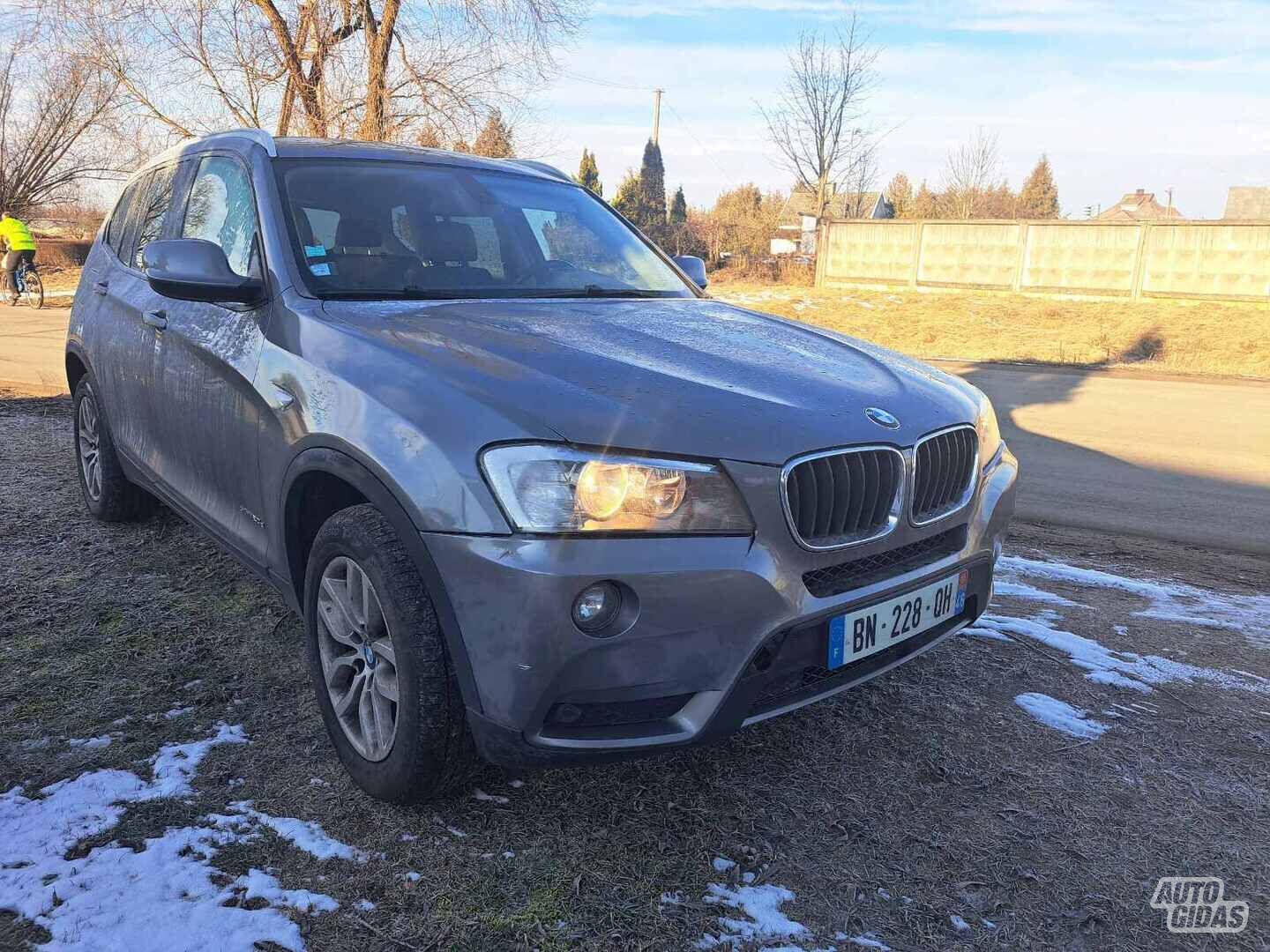 Bmw X3 2011 m Visureigis / Krosoveris