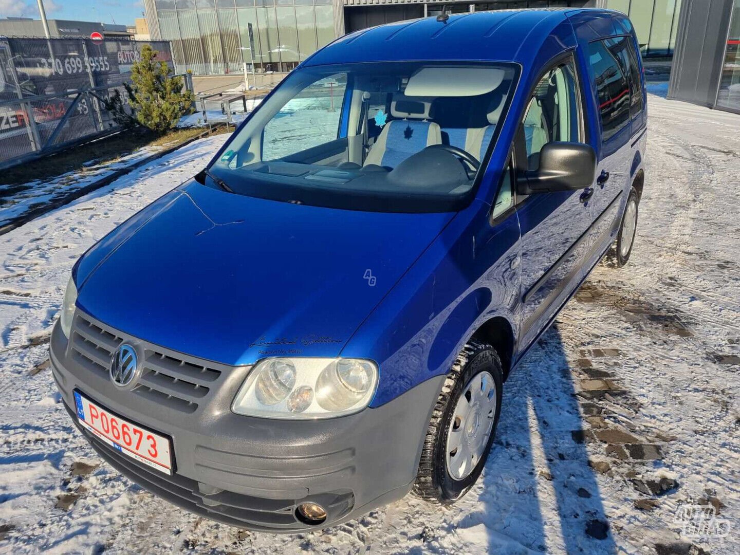 Volkswagen Caddy 2005 m Vienatūris