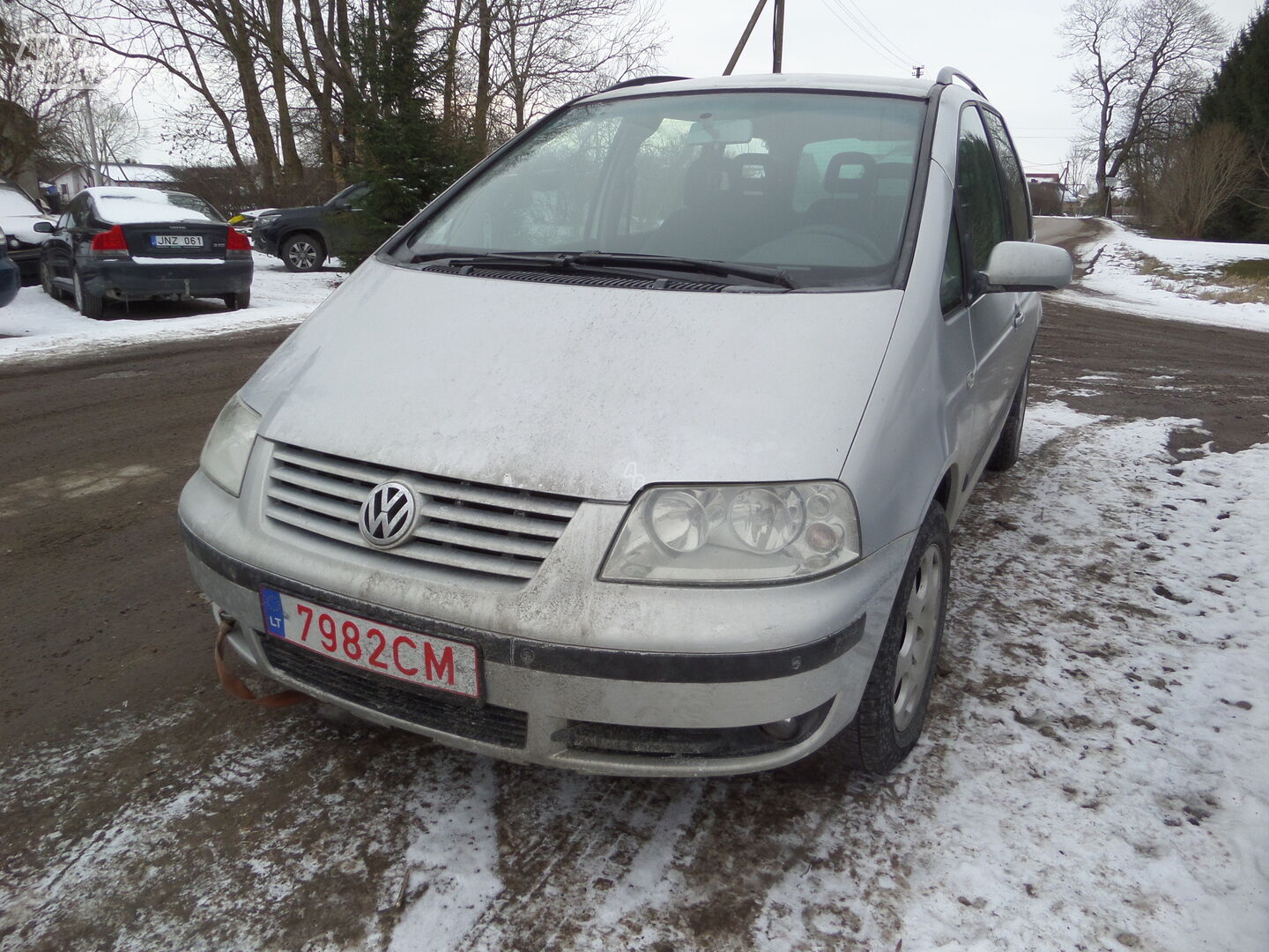 Volkswagen Sharan 1.9d 6beg. 2004 m dalys