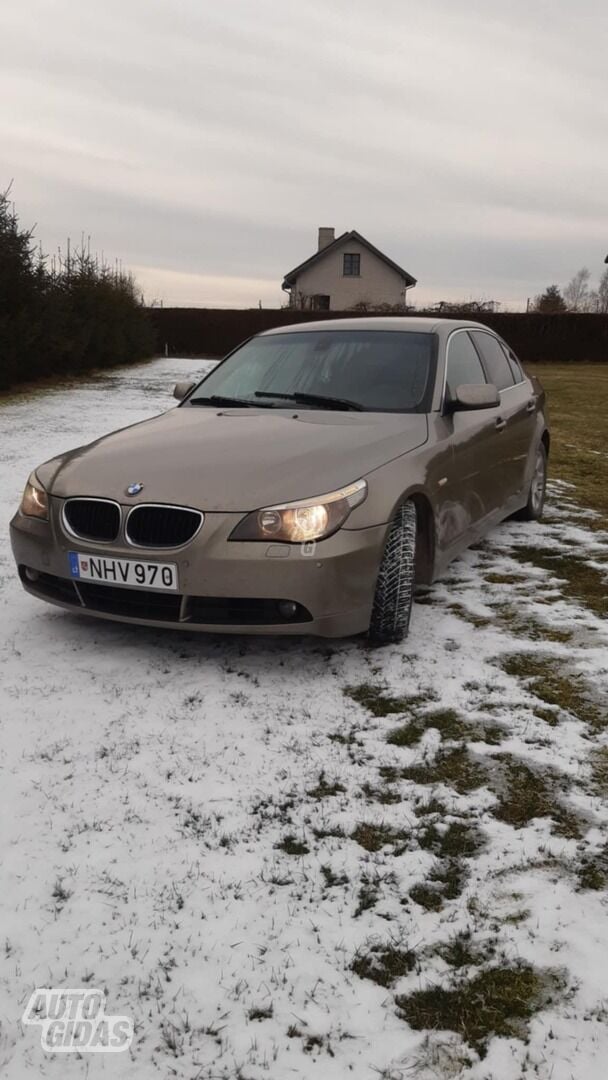 Bmw 520 2004 m Sedanas