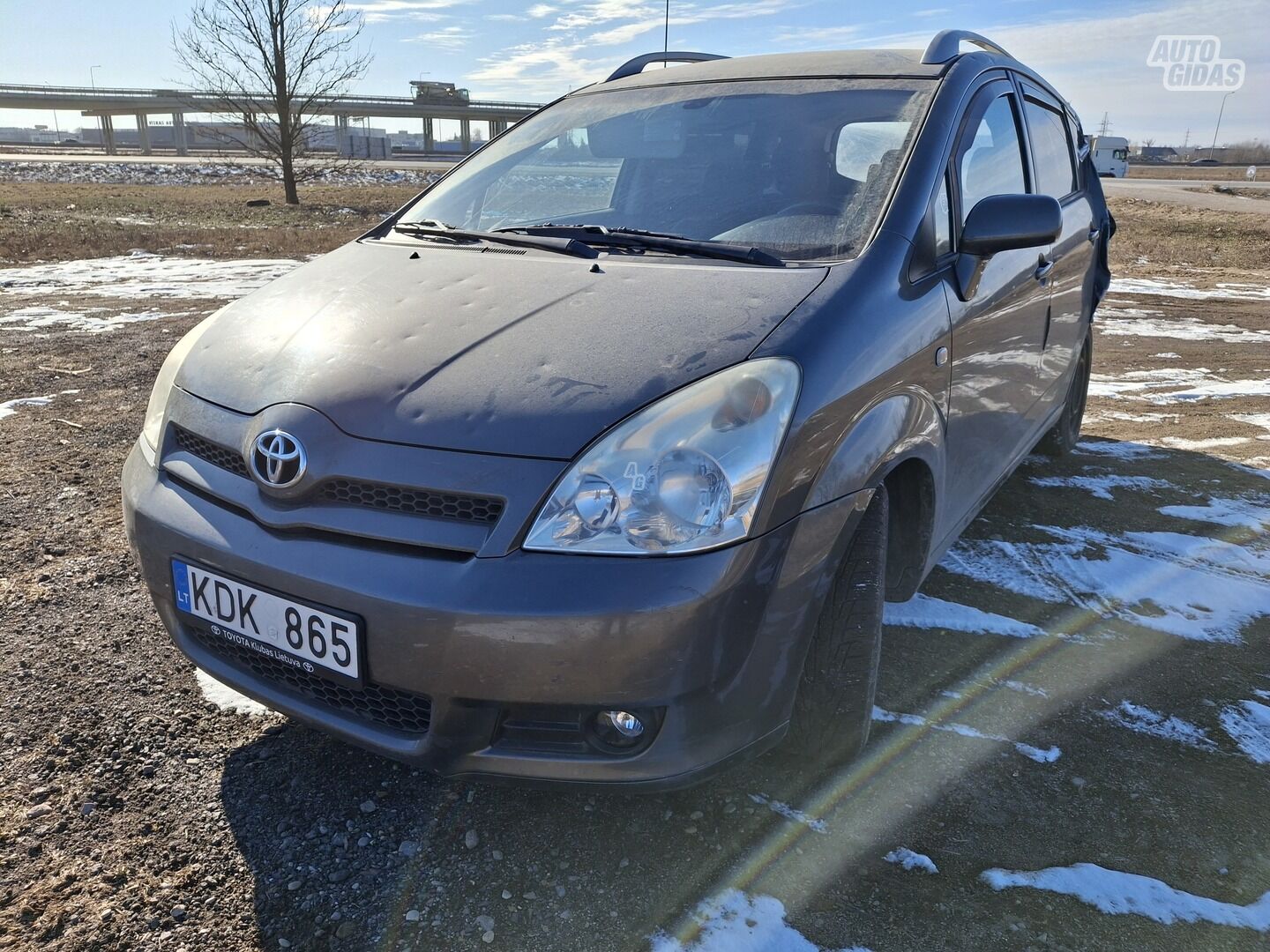 Toyota Corolla Verso 2005 m dalys