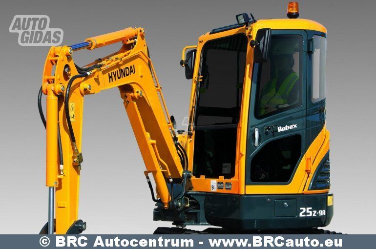 Hyundai R25Z-9AK 2018 m Mini ekskavatorius