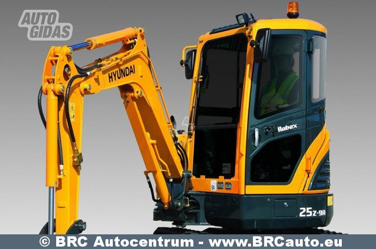 Hyundai R25Z-9AK 2018 m Mini ekskavatorius