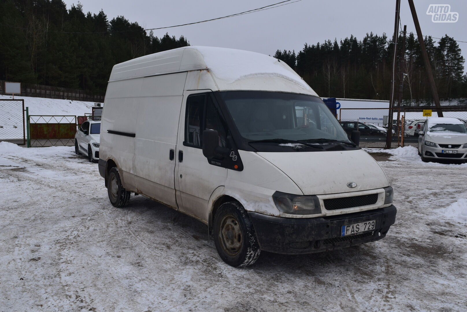 Ford Transit 2002 m Krovininis mikroautobusas