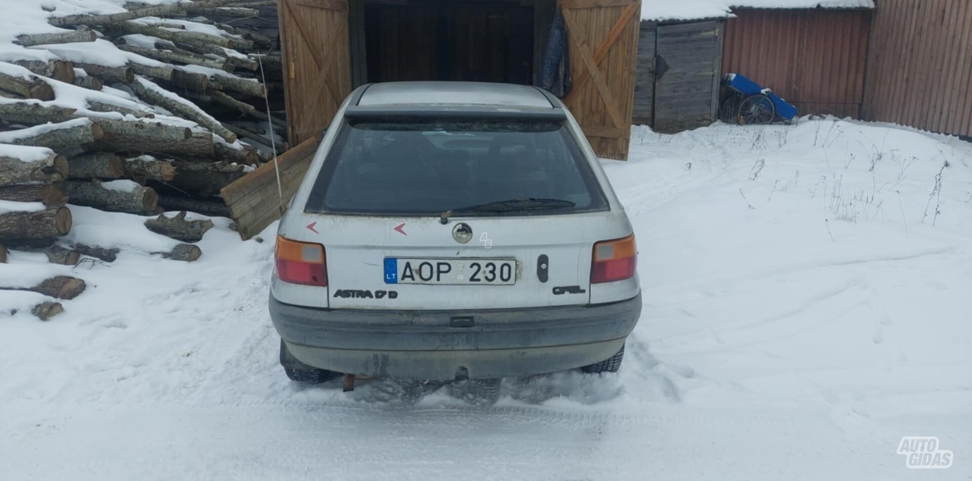 Opel Astra 1995 m Hečbekas