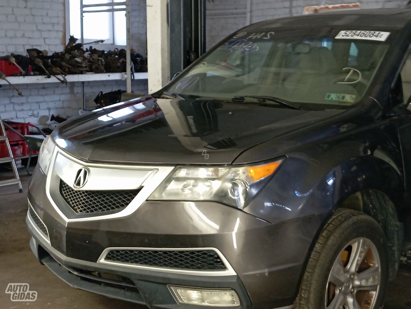 Acura Mdx 2011 m dalys