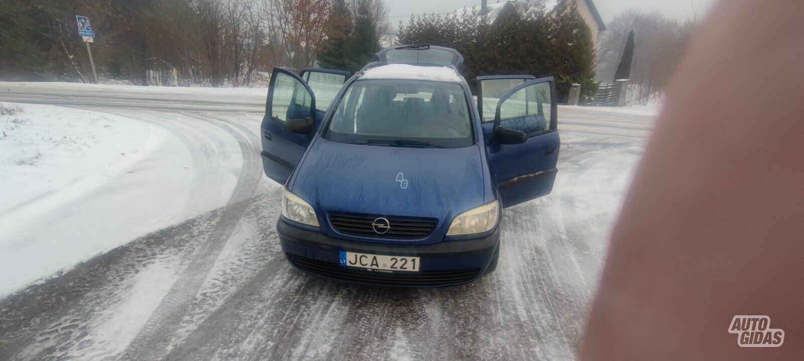 Opel Zafira 2002 y Van