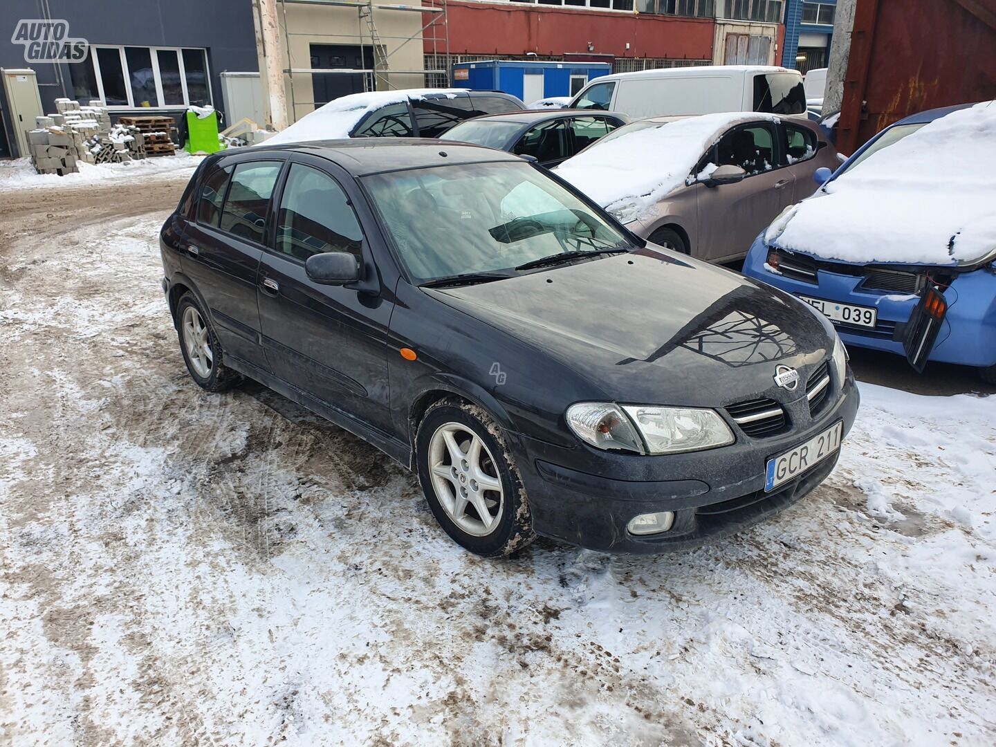 Nissan Almera 2003 m Hečbekas