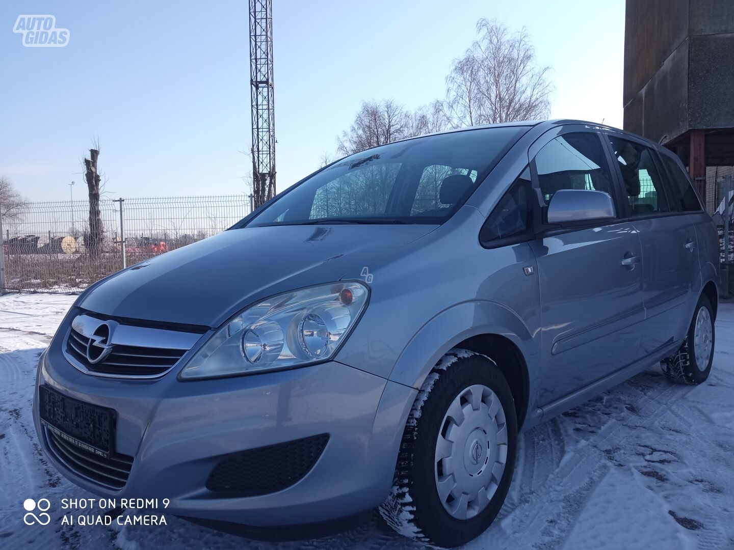 Opel Zafira 2009 m Vienatūris