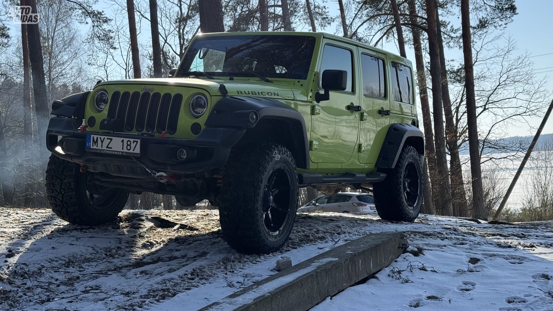 Jeep Wrangler 2016 m Visureigis / Krosoveris