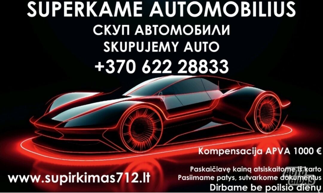 Automobilių supirkimas