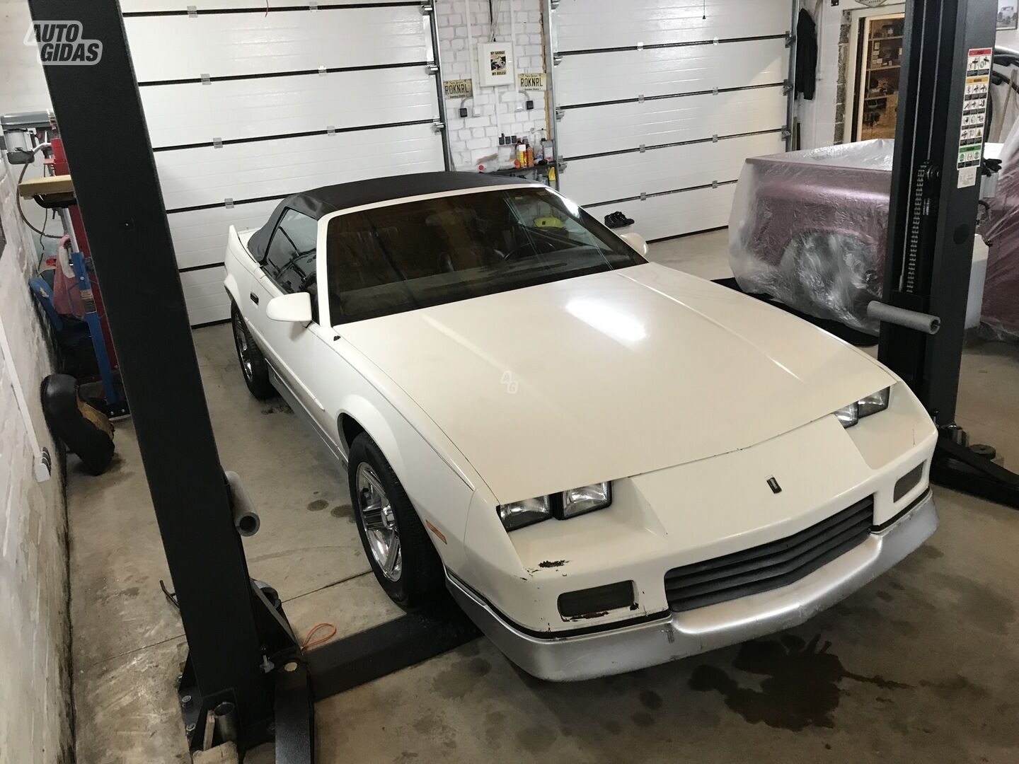 Chevrolet Camaro 1988 m Kabrioletas