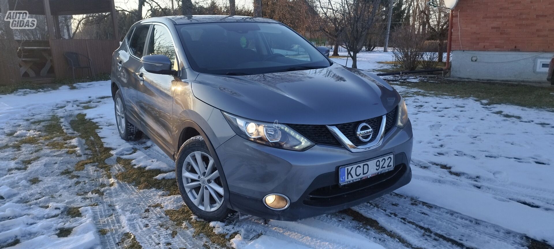 Nissan Qashqai 2014 m Visureigis / Krosoveris