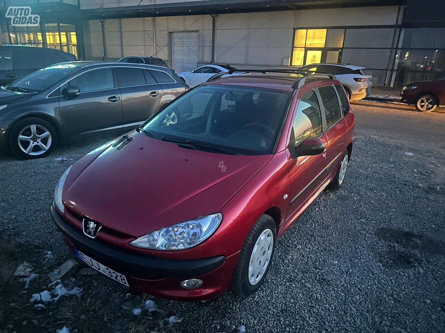 Peugeot 206 2005 m Universalas