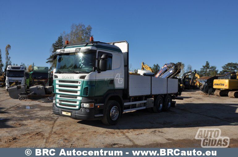 Scania R 480 2008 г Бортовый