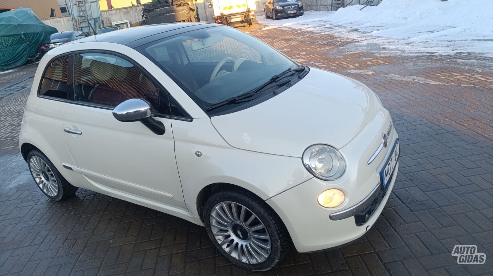 Fiat 500 2008 г Хэтчбек