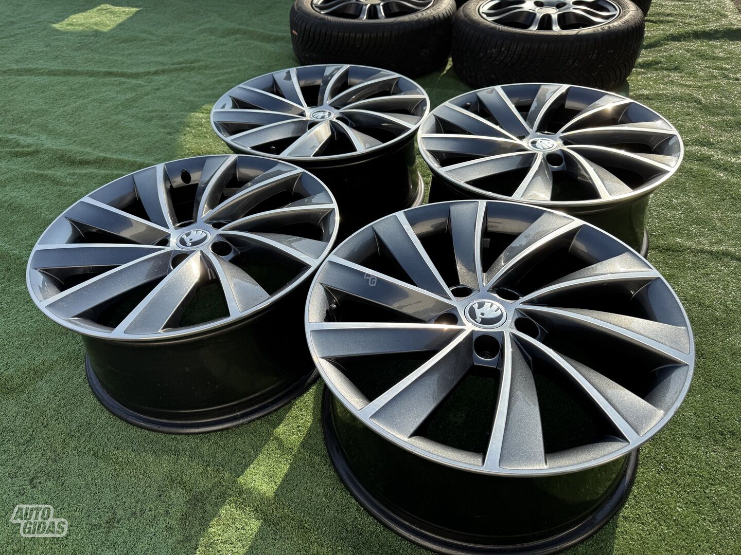 Skoda Siunciam, 8J ET44 light alloy R18 rims