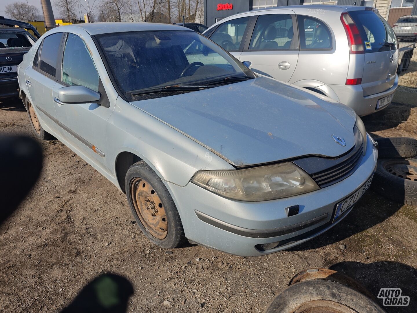 Renault Laguna 2002 m dalys