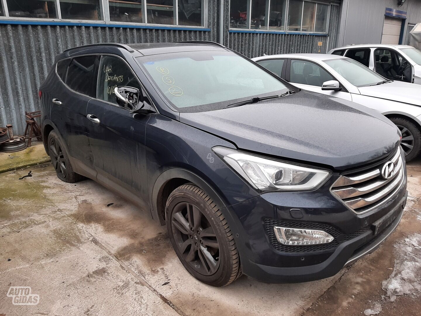 Hyundai Santa Fe 2014 m dalys