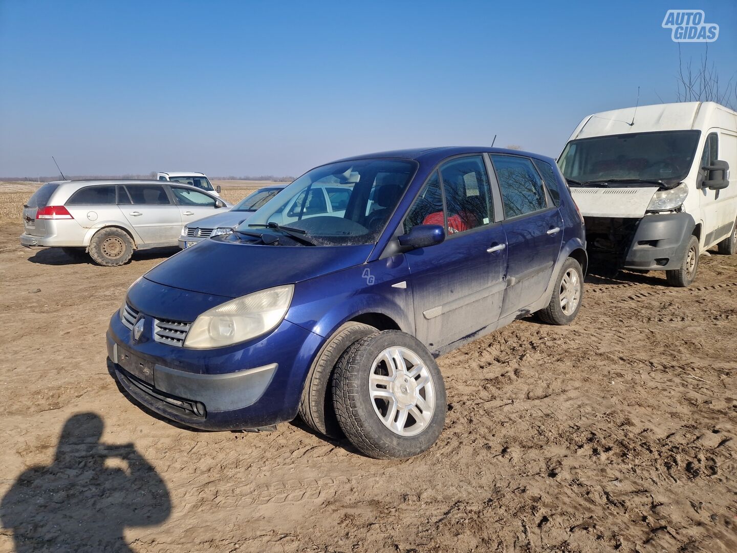 Renault Scenic 2005 m dalys