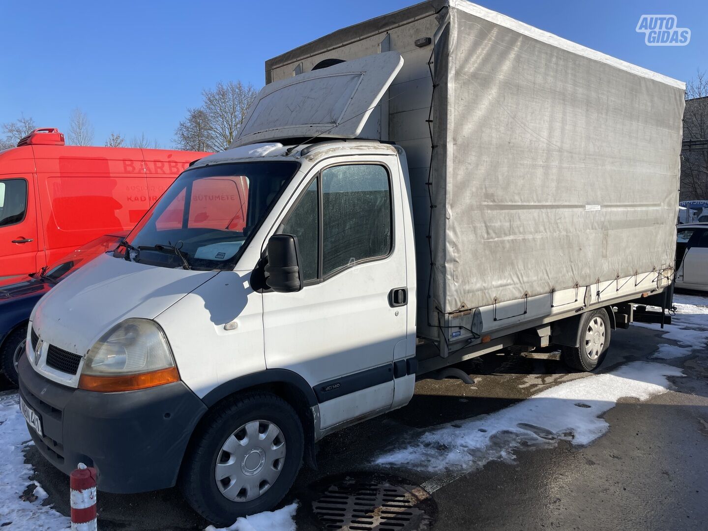 Renault Master 2005 m Krovininis mikroautobusas