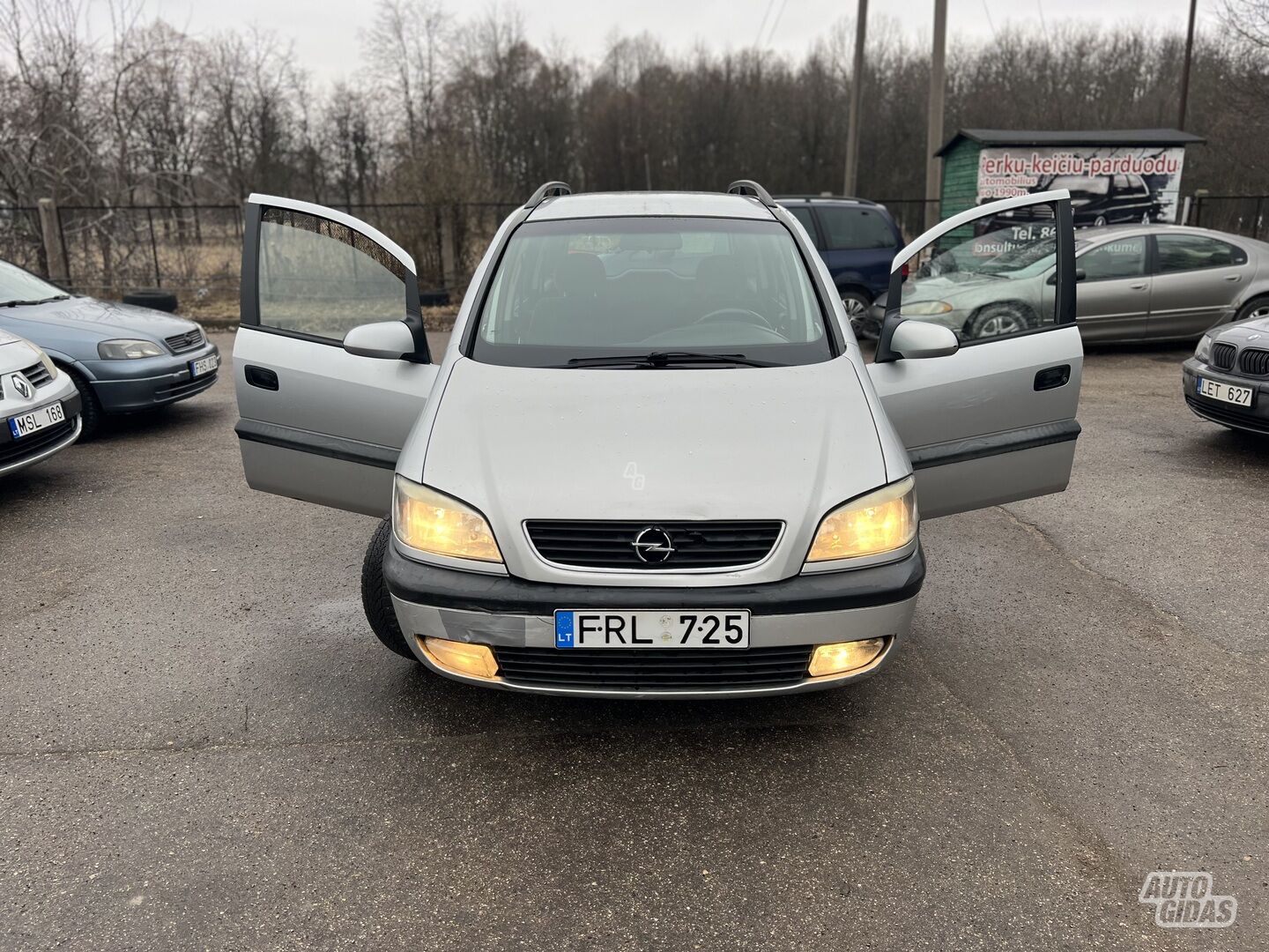 Opel Zafira 2000 г Минивэн