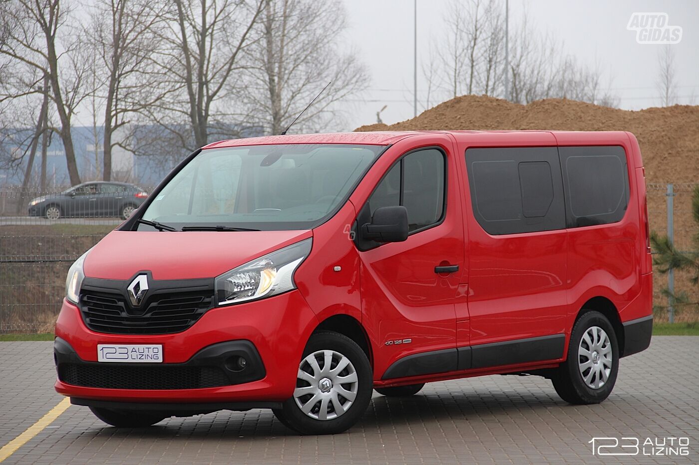 Renault Trafic 2016 m Keleiviniai mikroautobusa