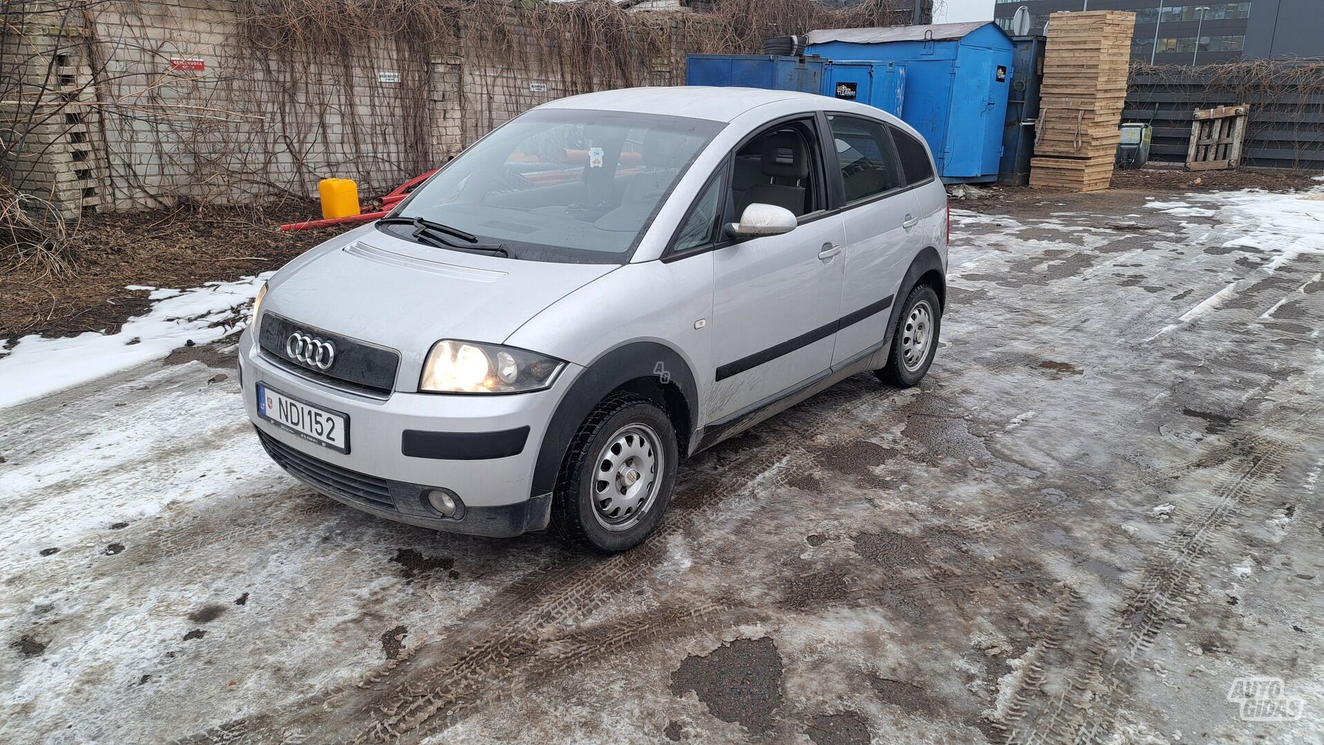 Audi A2 2001 m Hečbekas