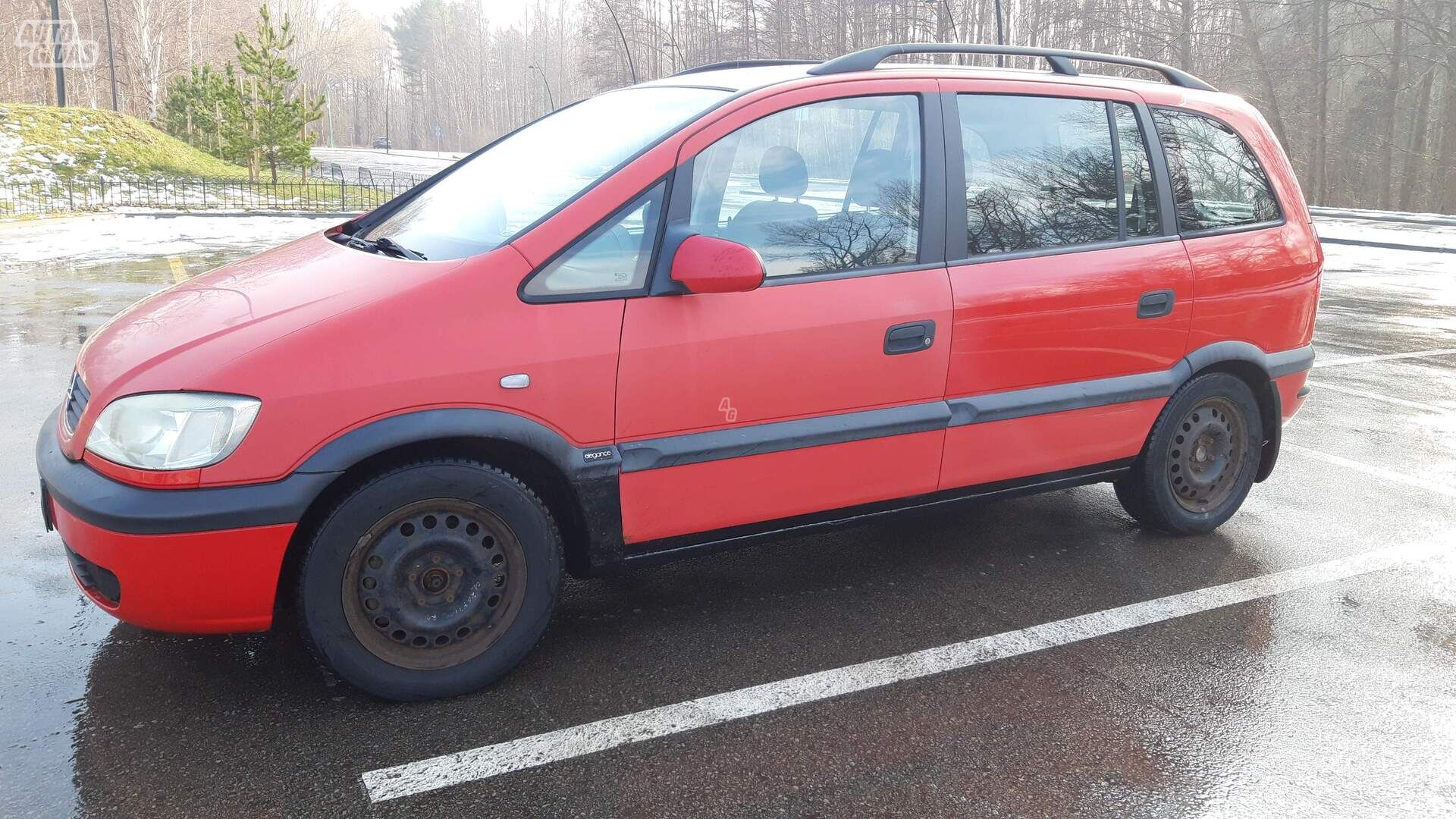 Opel Zafira 2000 г Минивэн