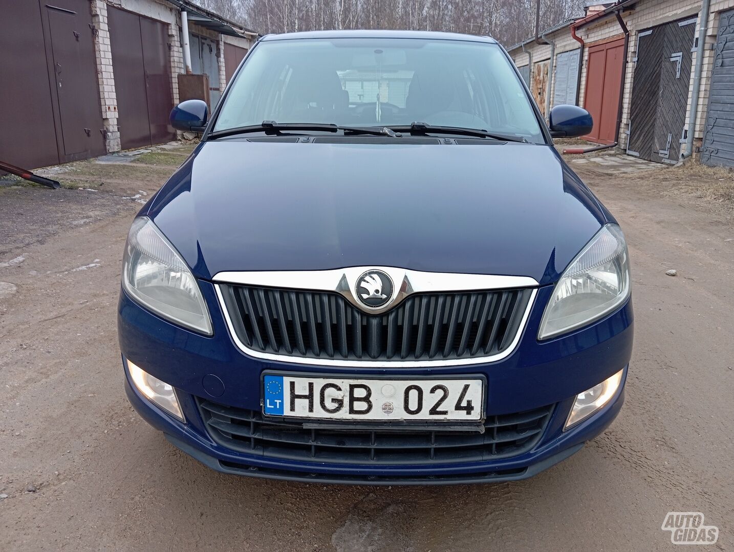 Skoda Fabia 2014 г Хэтчбек