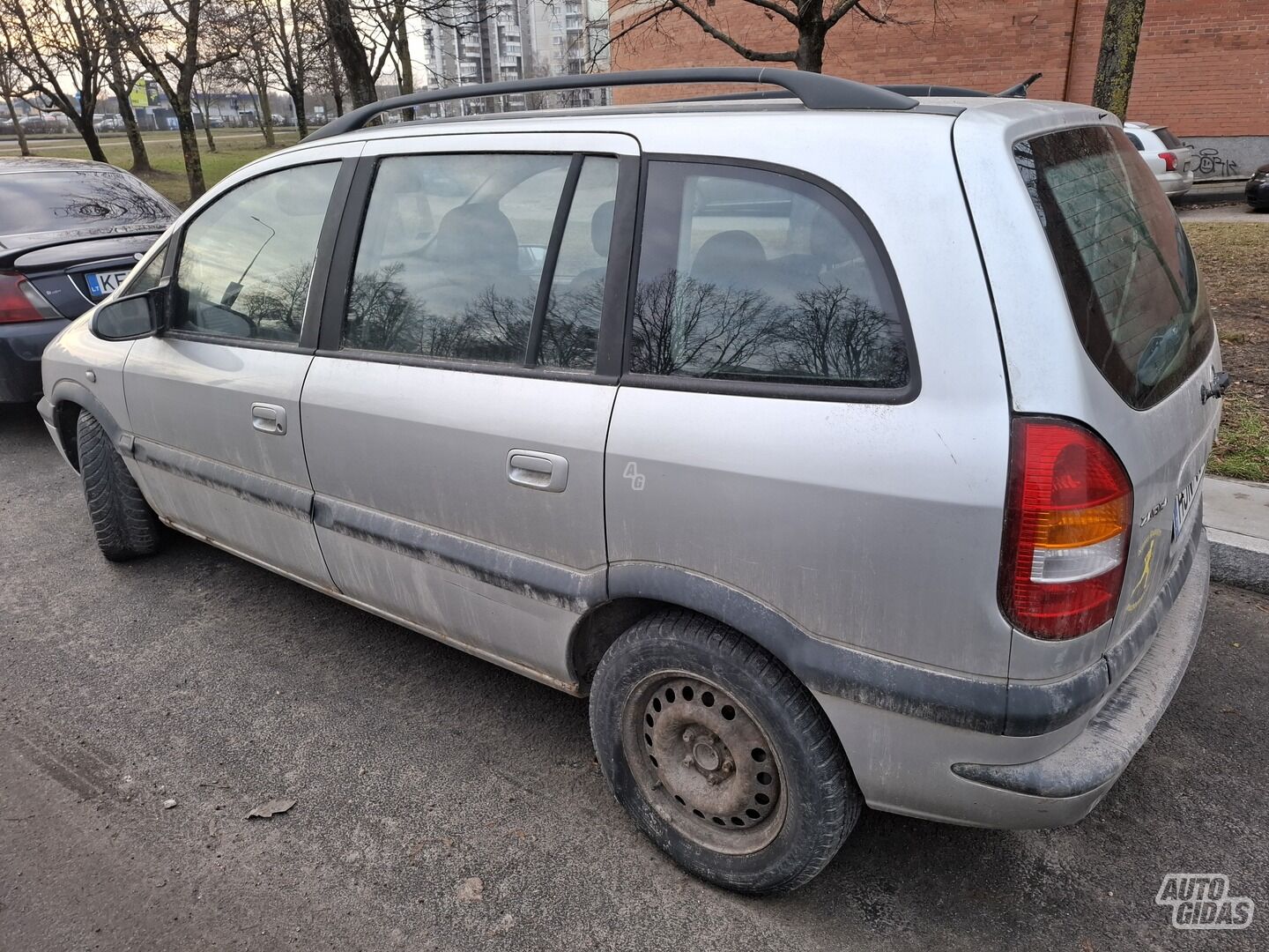 Opel Zafira 2004 m Hečbekas