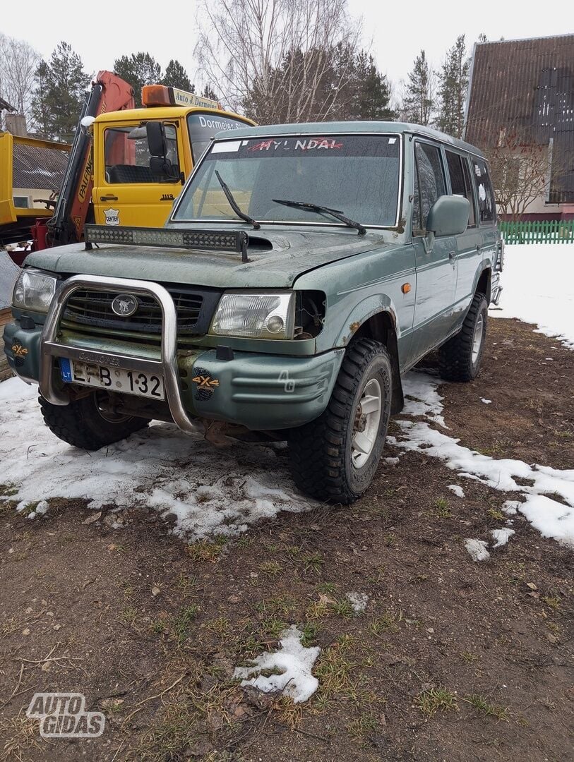 Hyundai Galloper 1999 m Visureigis / Krosoveris