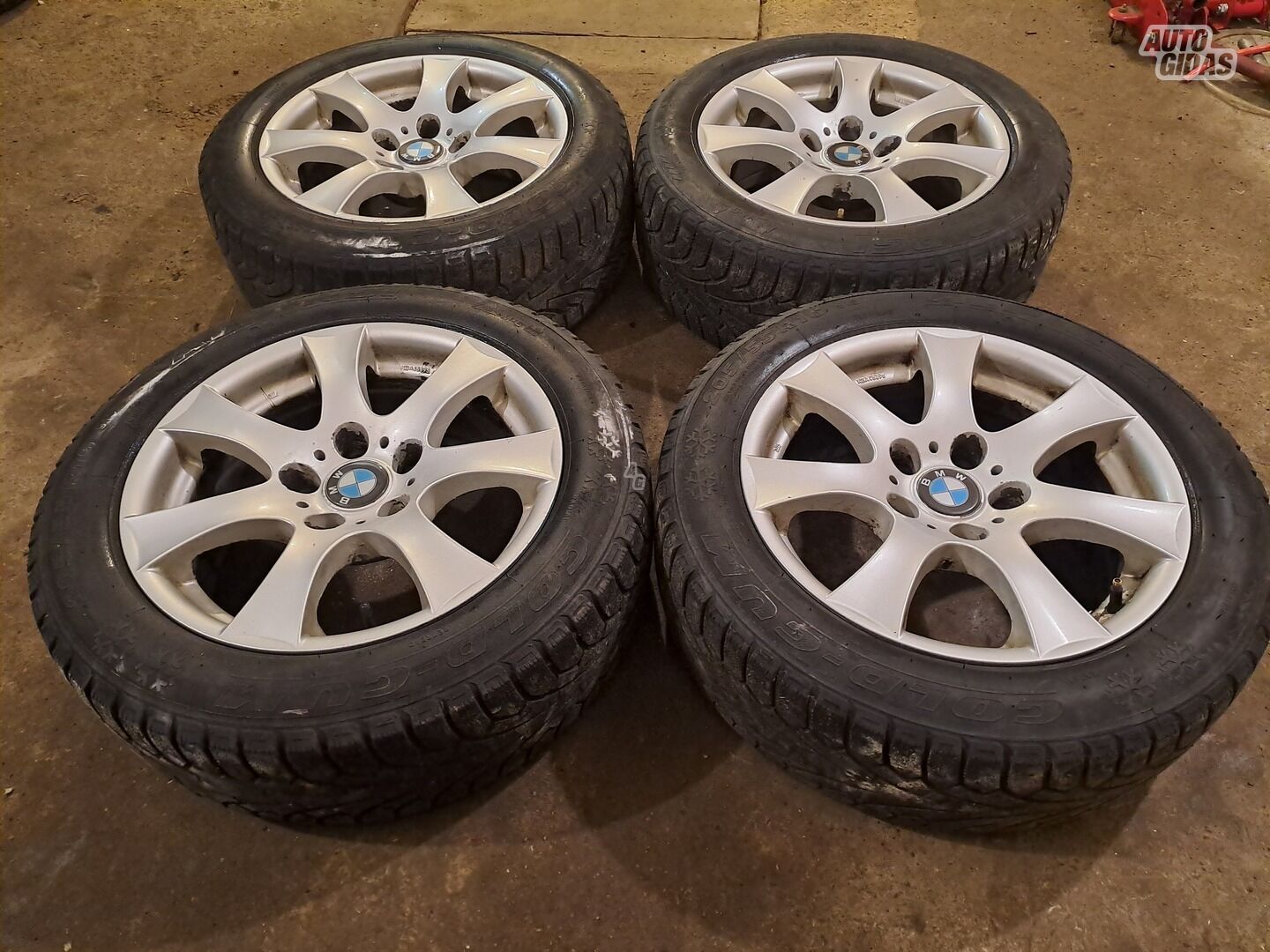 Light alloy R16 rims