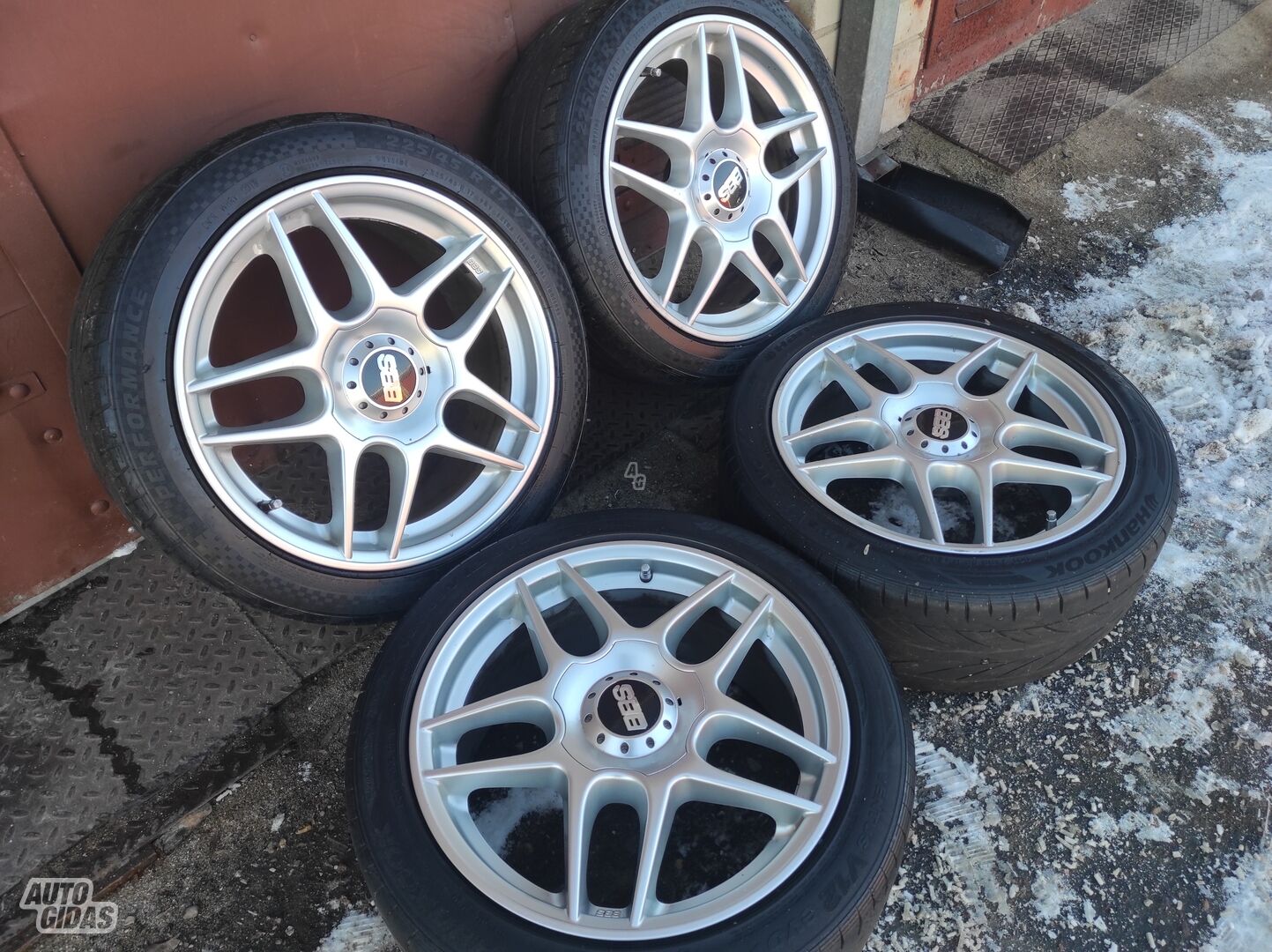 BBS RZ519 light alloy R17 rims