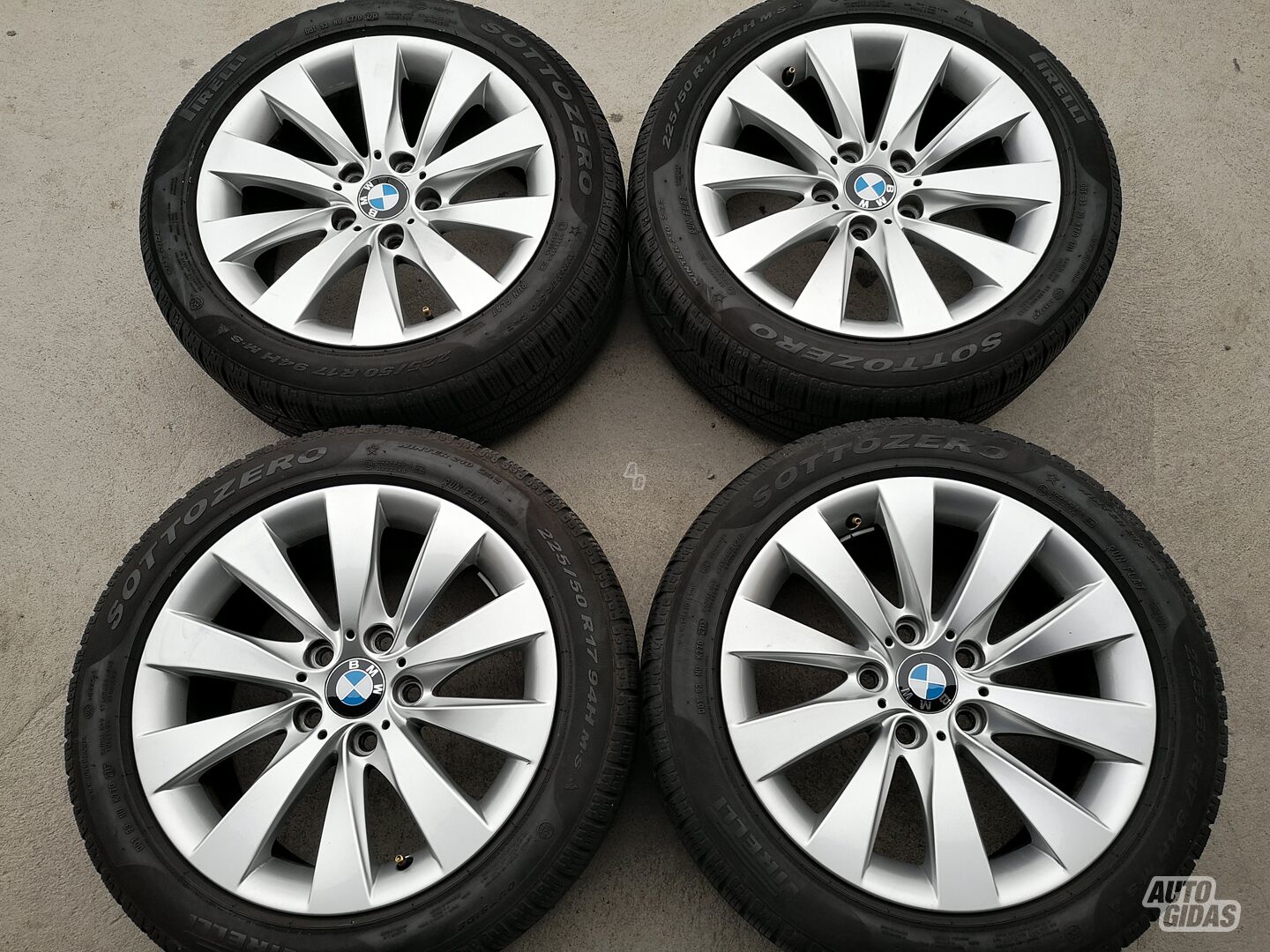 BMW F30, E90 330 light alloy R17 rims