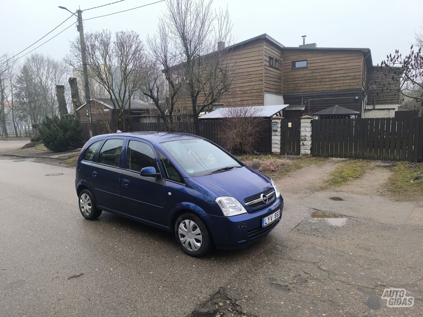 Opel Meriva 2005 m Hečbekas