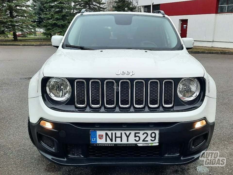 Jeep Renegade 2017 m Visureigis / Krosoveris