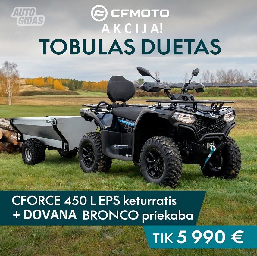 CFMOTO CFORCE 450L 2025 m Keturratis motociklas