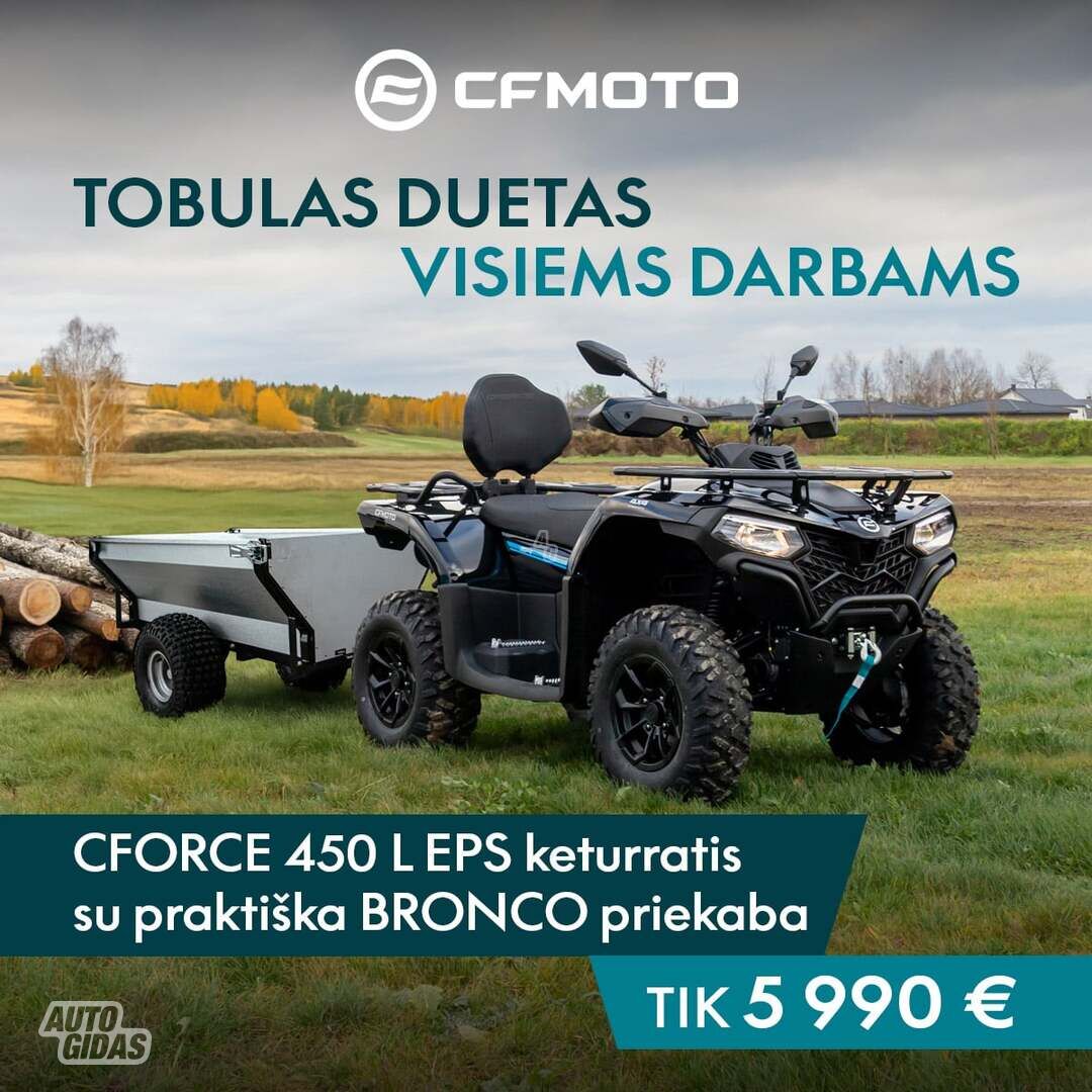 CFMOTO CFORCE 450L 2024 г Четырех мотоцикл