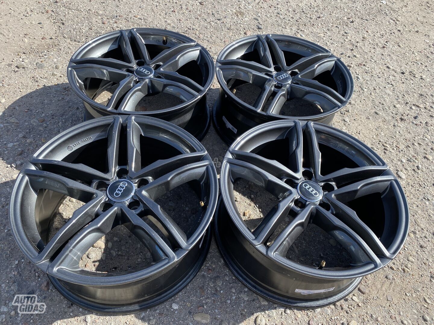 Audi Siunciam, 8.5J ET35 light alloy R19 rims