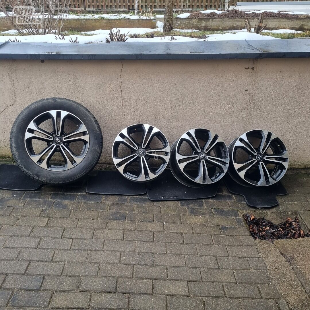 Light alloy R17 rims