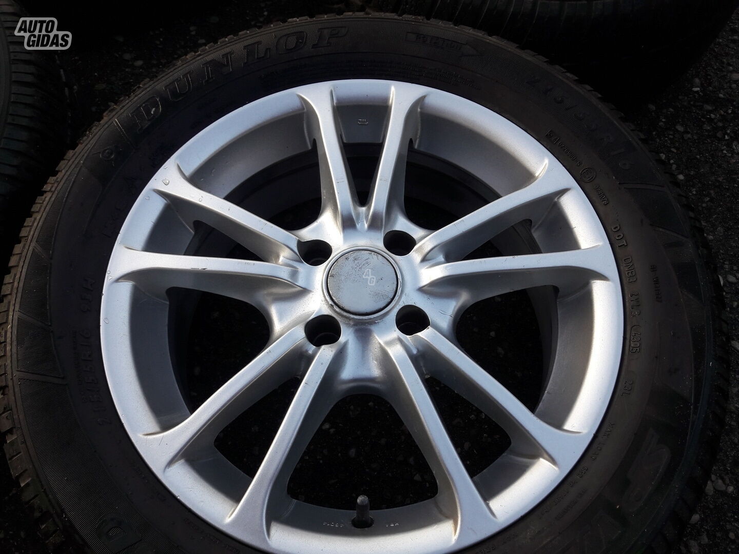 Light alloy R16 rims