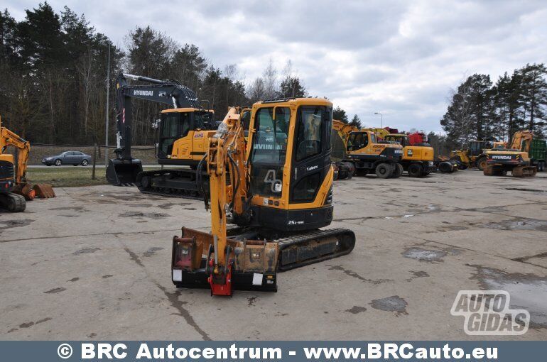 Hyundai R25Z-9AK 2019 m Mini ekskavatorius